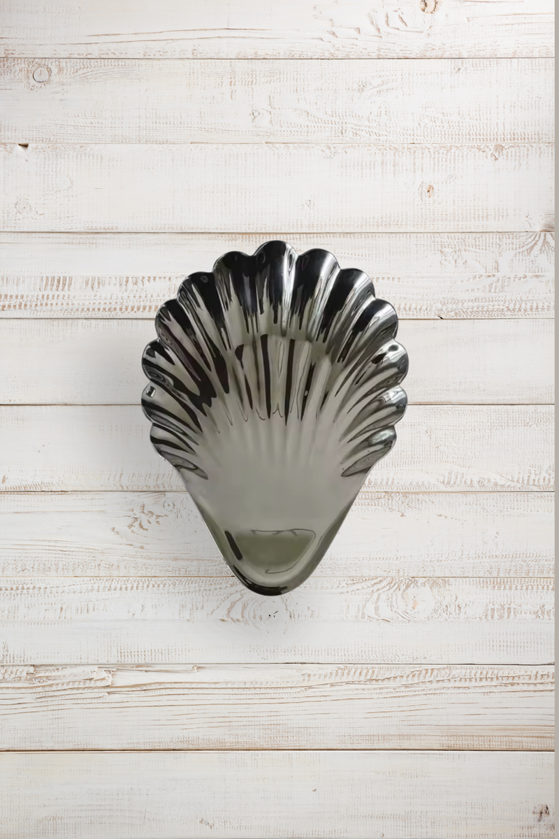 plat, coquillage,métal,inoxydable,accessoire,cuisine,artdelatable,repas