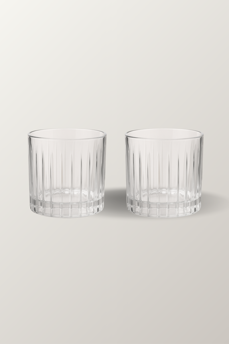 Verres à whisky cristallin