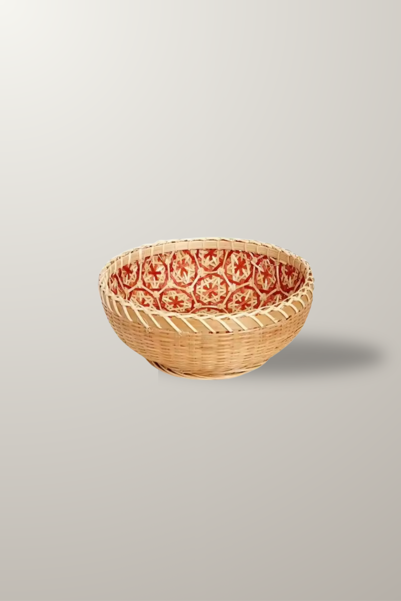 corbeille-bambou-tresse-main-motif-rouge-taille-petit-medium-grand-cuisine-rangement-corbeille-fruits-legumes