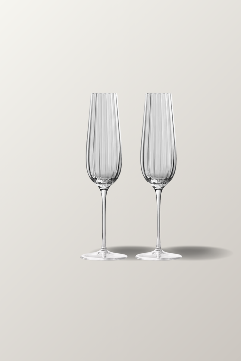flute, champagne,vin,motif,strié,verrerie,cuisine,maison,art de la table