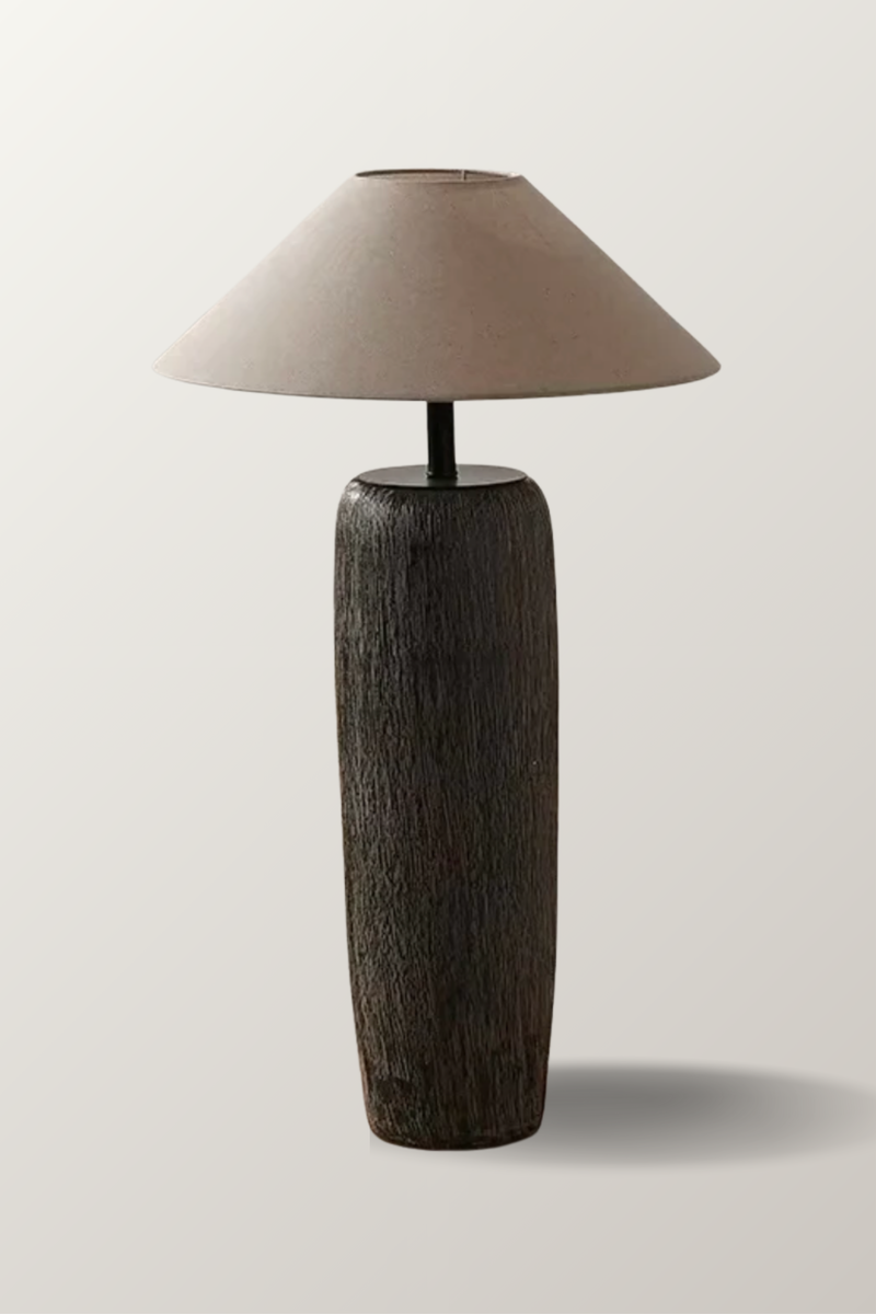 lampe-ceramique-luminaire-lampe-a-poser-décoration-salon-maison