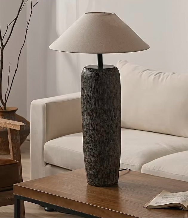 lampe-ceramique-luminaire-lampe-a-poser-décoration-salon-maison