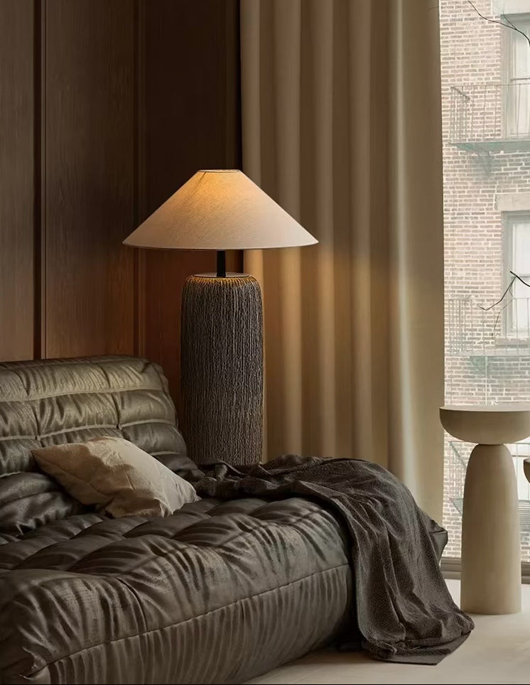 lampe-ceramique-luminaire-lampe-a-poser-décoration-salon-maison