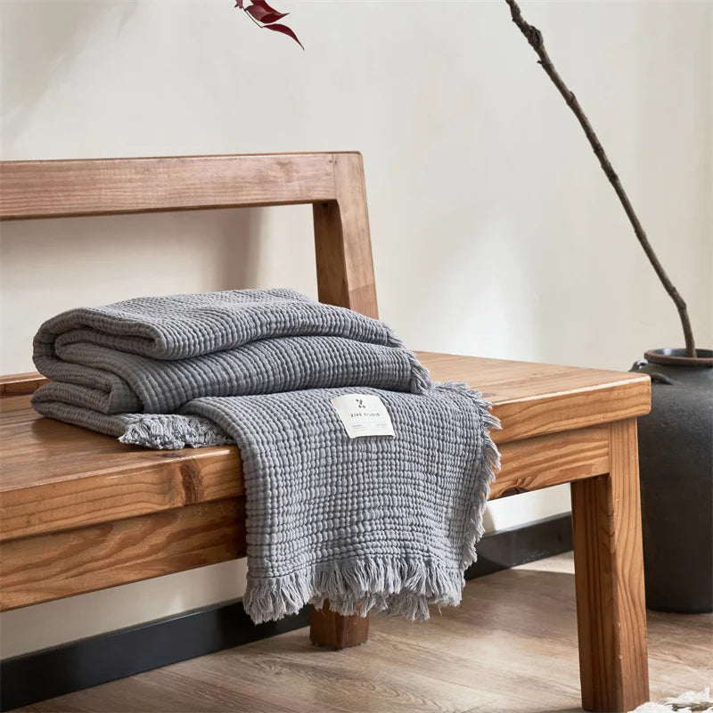 plaid,coton,gazdecoton,maison,salon,décoration,
