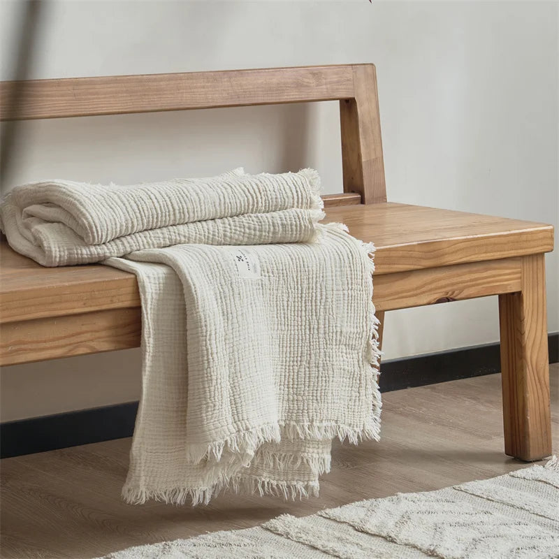 plaid,coton,gazdecoton,maison,salon,décoration,