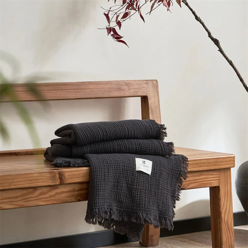 plaid,coton,gazdecoton,maison,salon,décoration,