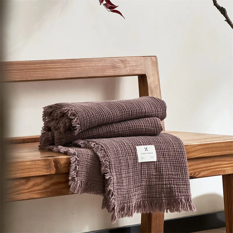 plaid,coton,gazdecoton,maison,salon,décoration,