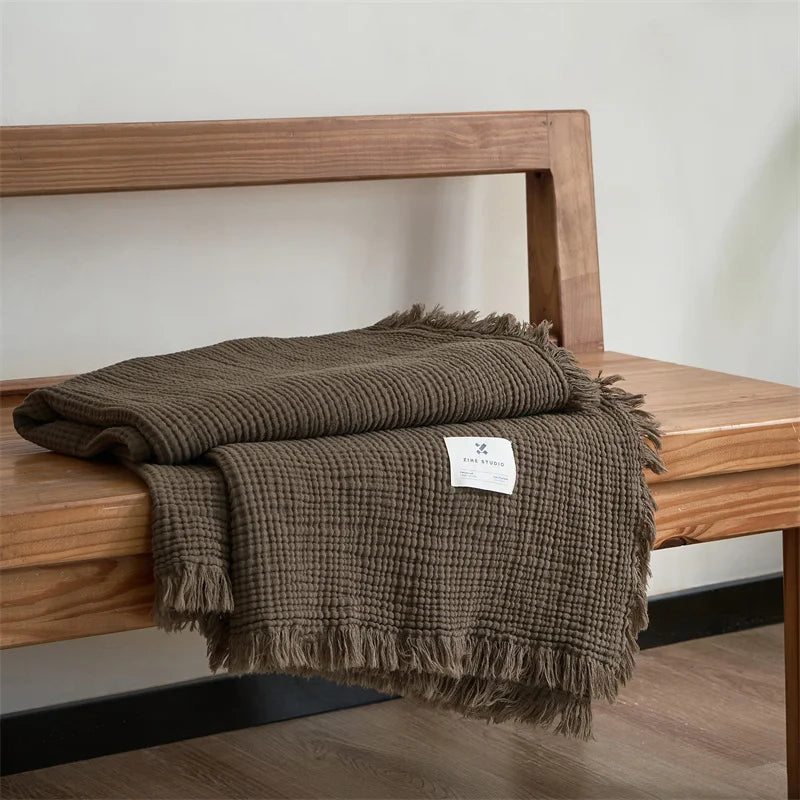 plaid,coton,gazdecoton,maison,salon,décoration,