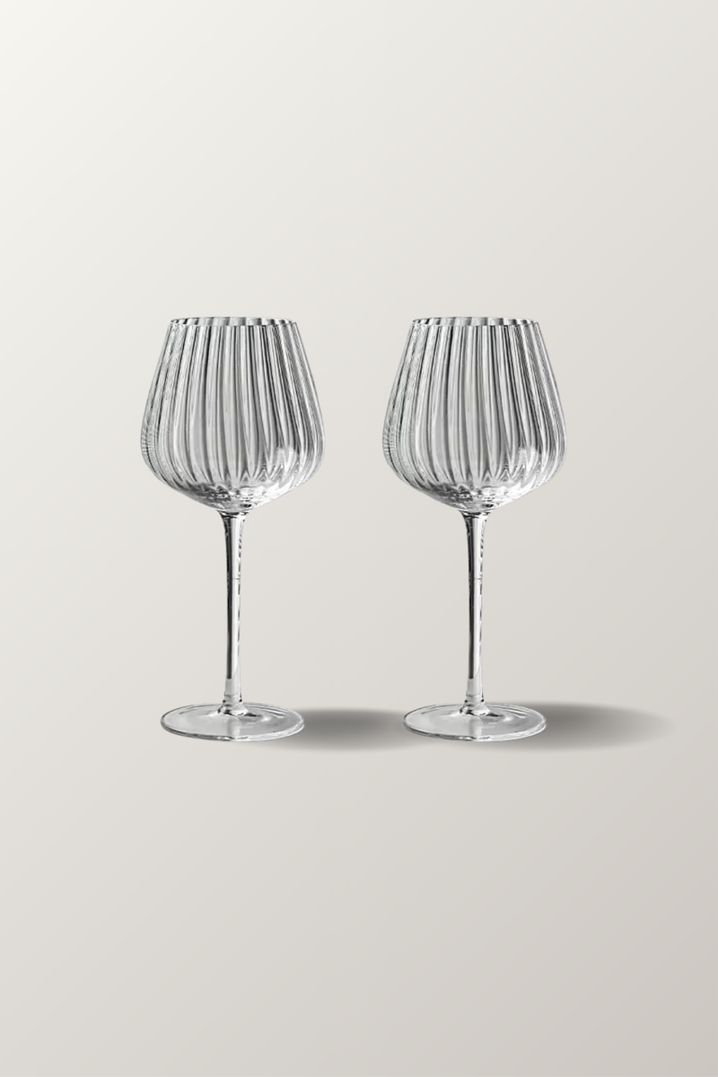 verre, vin,champagne,motif,strié,cristallin,art de la table, maison,cuisine
